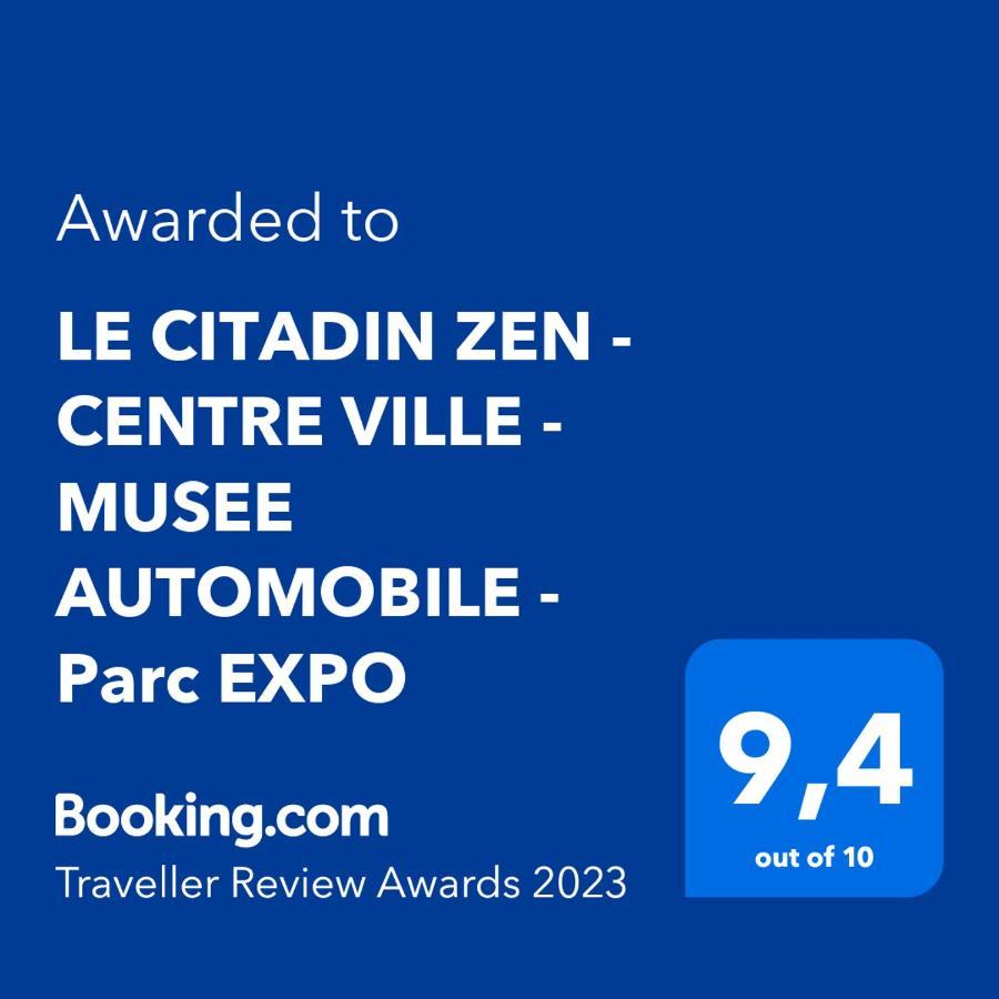 Le Citadin - Centre Ville - Musee Automobile - Parc Expo Μυλούζη Εξωτερικό φωτογραφία