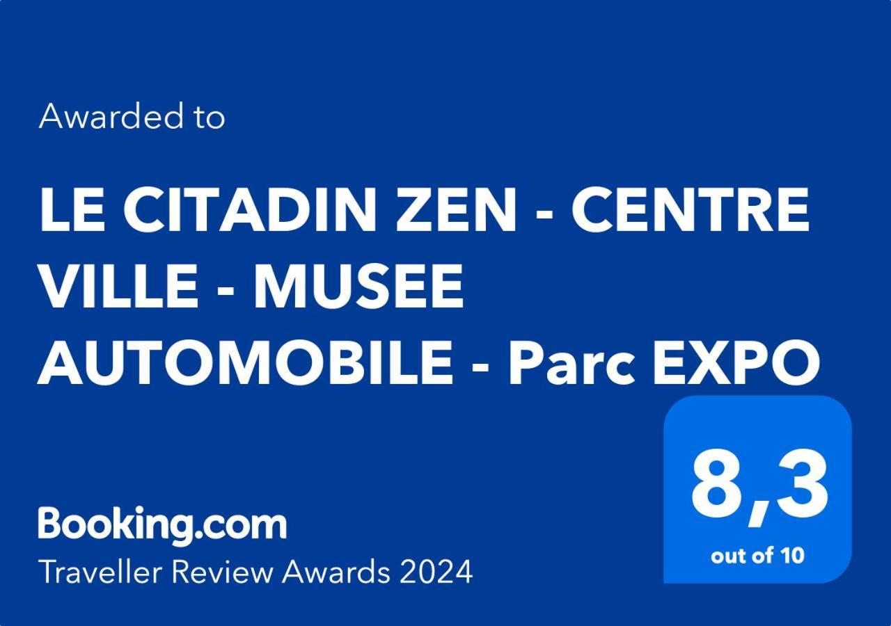 Le Citadin - Centre Ville - Musee Automobile - Parc Expo Μυλούζη Εξωτερικό φωτογραφία
